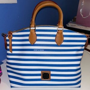 Dooney & Bourke Blue Sullivan Satchel